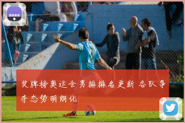奖牌榜奥运会男排排名更新 各队争夺态势明朗化